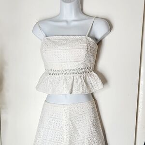 Lily Pulitzer NWT 00 Peplum Set